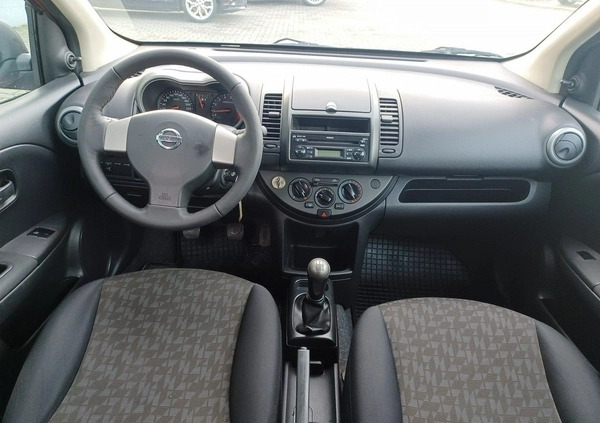 Nissan Note cena 16900 przebieg: 188000, rok produkcji 2009 z Margonin małe 92